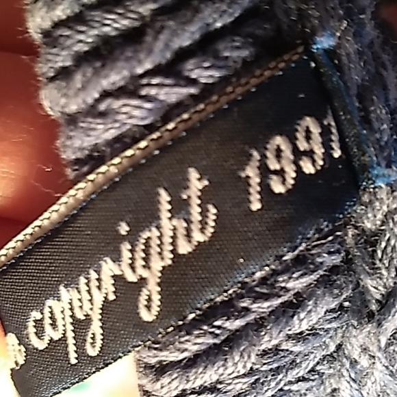 Vintage 1991 Y2K hand knitted Best American Clothing Co cardigan sweater small - Picture 4 of 6